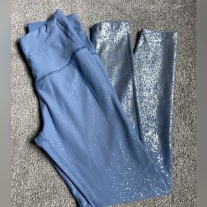 Beyond Yoga alloy ombré glitter leggings
